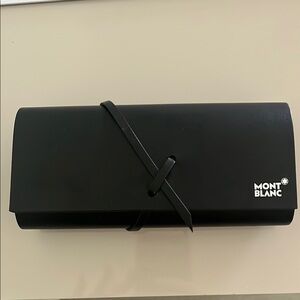 Montblanc Black Sunglass Case Authentic